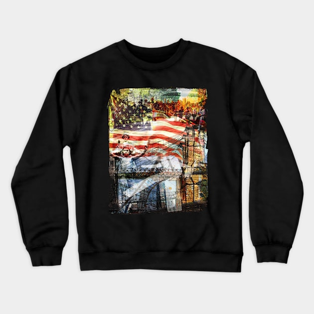 This is America Crewneck Sweatshirt by kylewillis